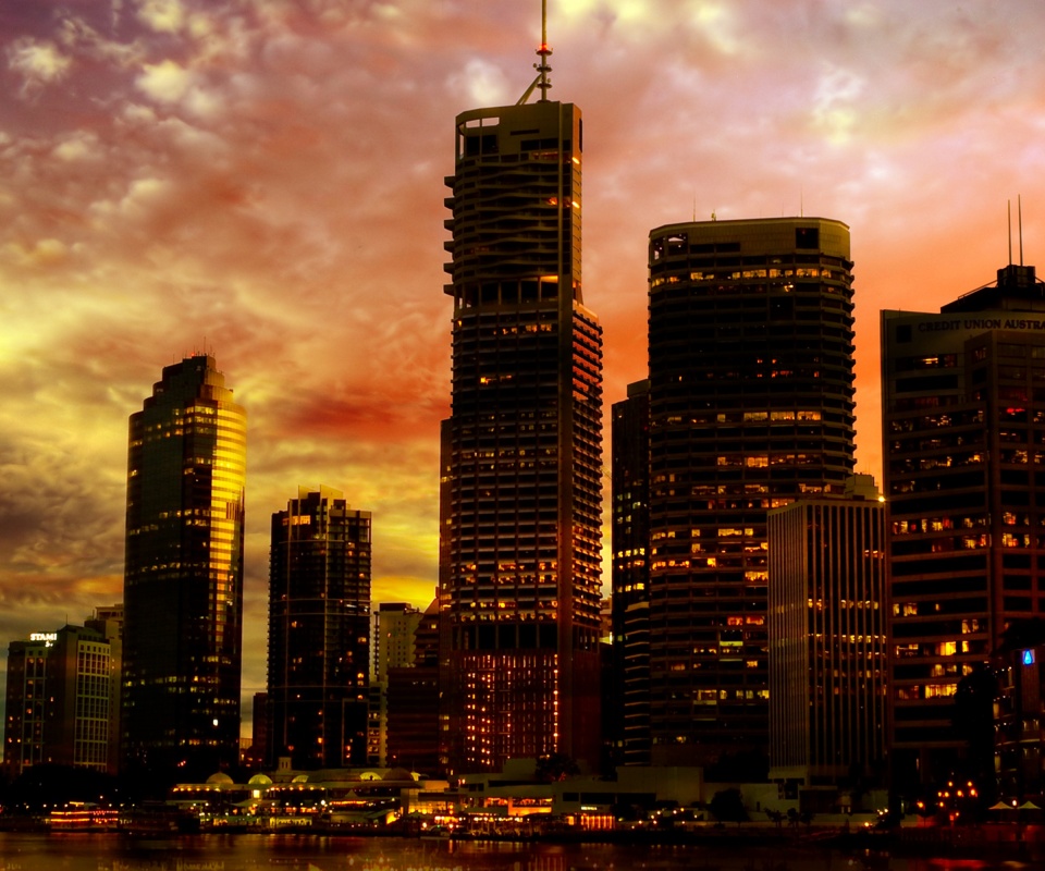 Австралийский город обои