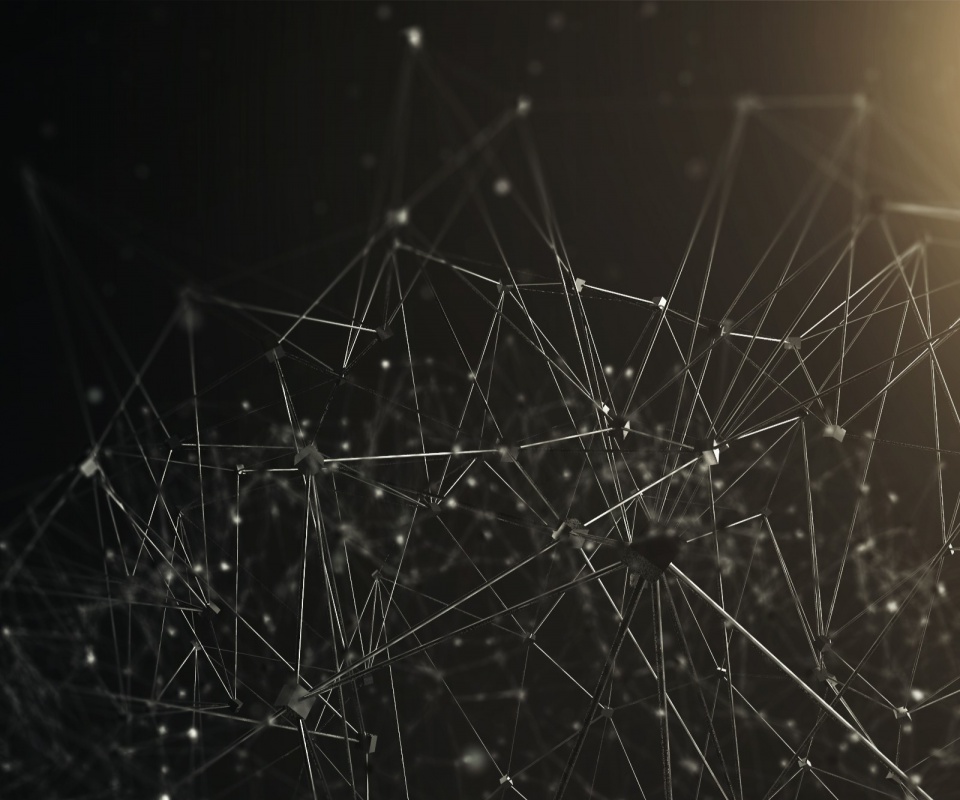 Технологичная паутина обои