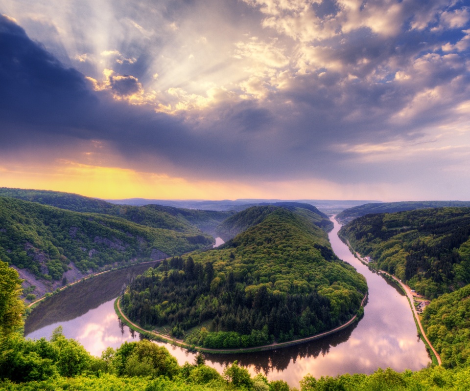 Извилистый каньон обои