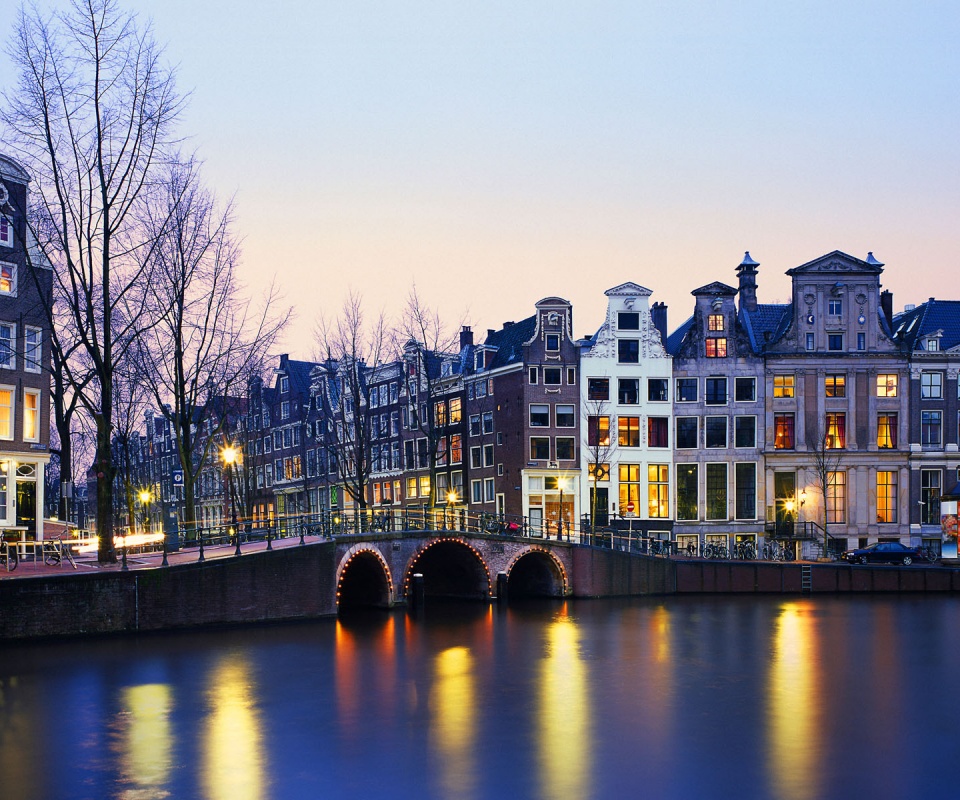 Европейский городок обои