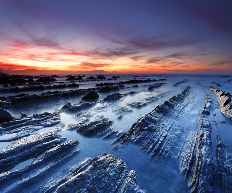 Рифы в тумане обои