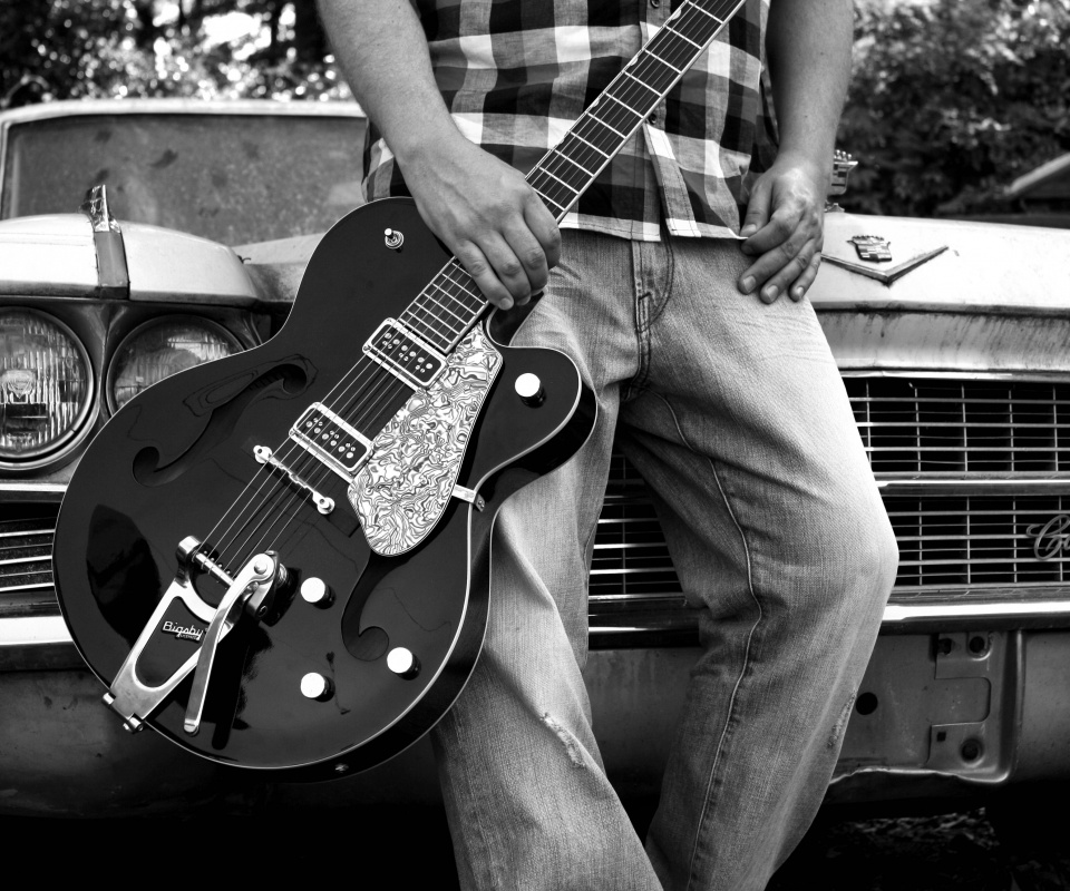 Gretsch и Cadillac обои