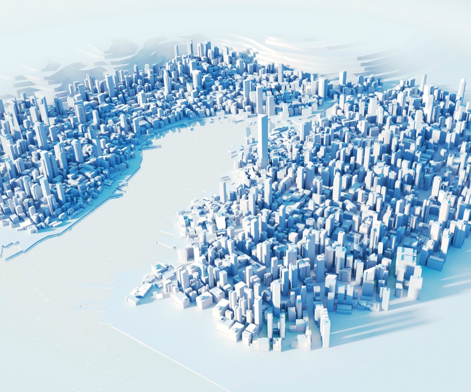 Город из Mirrors Edge обои