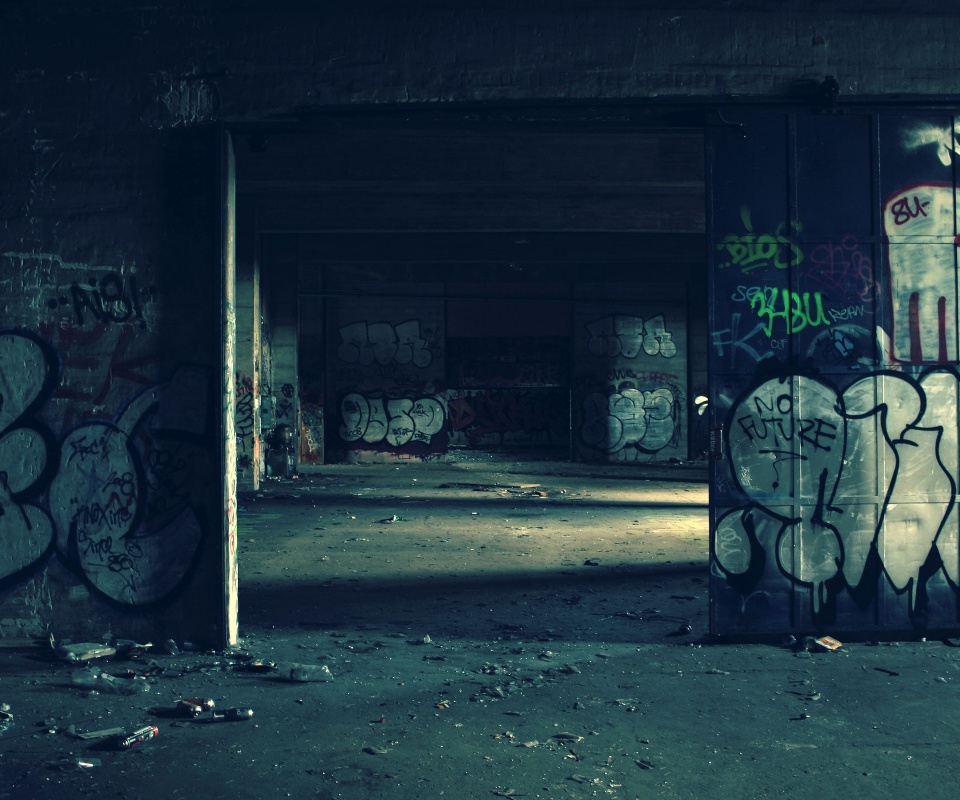 Заброшенное здание обои