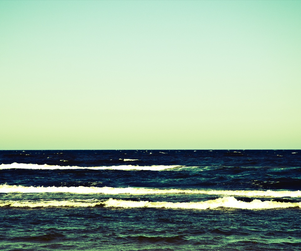 Морская линия обои