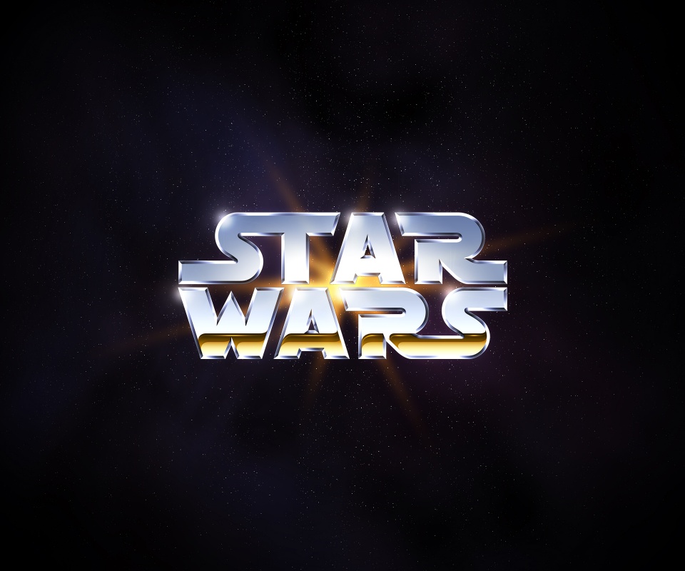 Логотип звездных войн обои