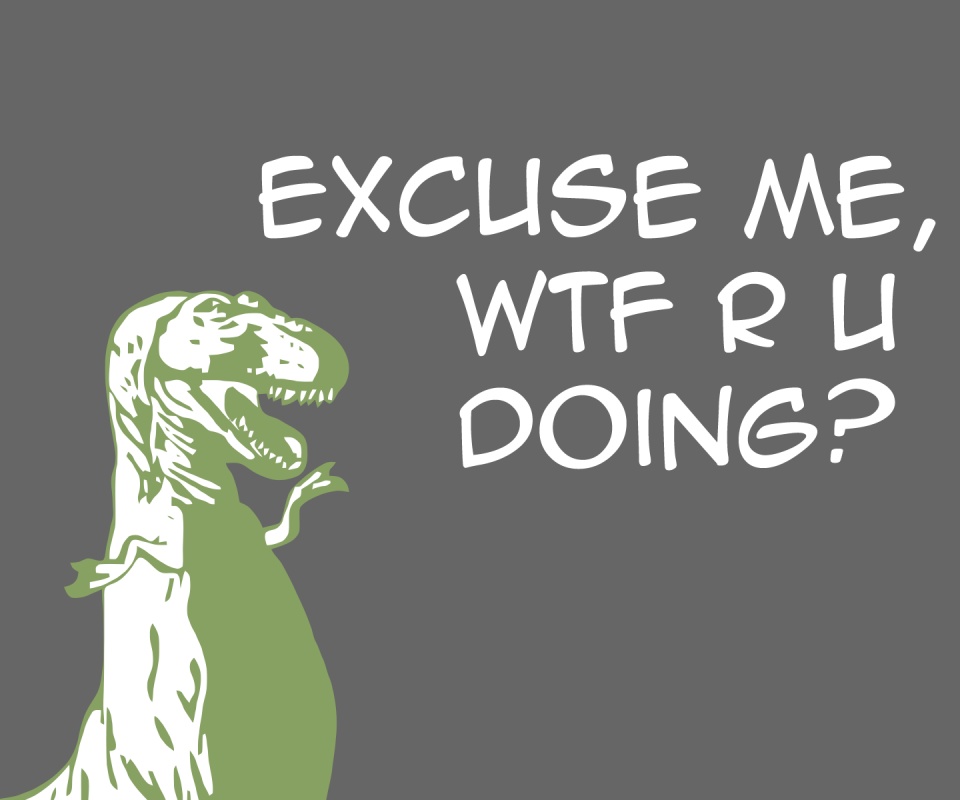 Excuse me, wtf are you doing? обои