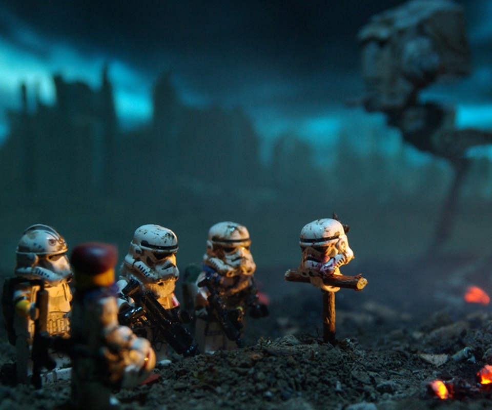 Могила Lego штурмовика обои