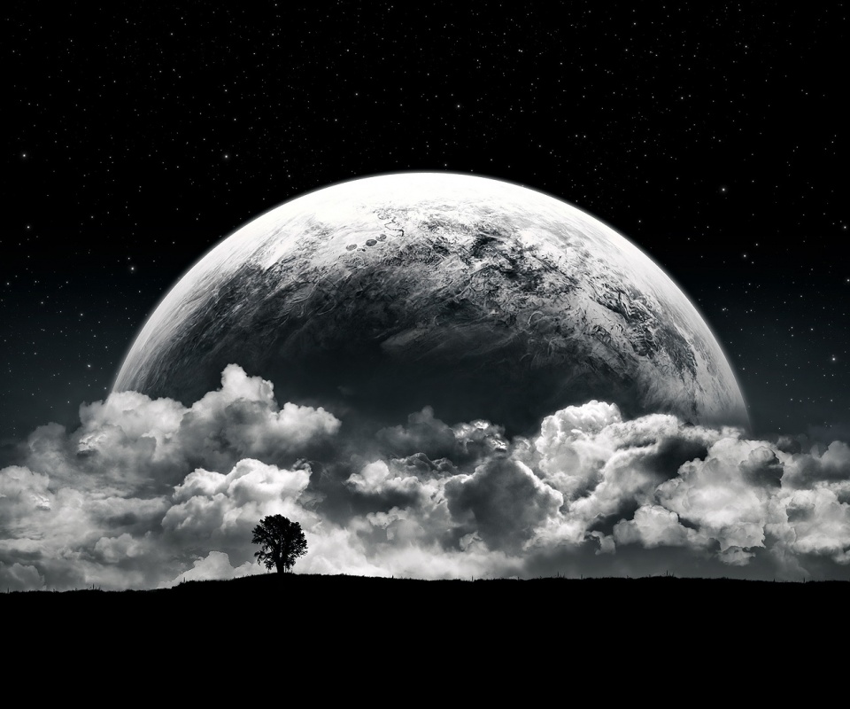 Наедине с вселенной обои