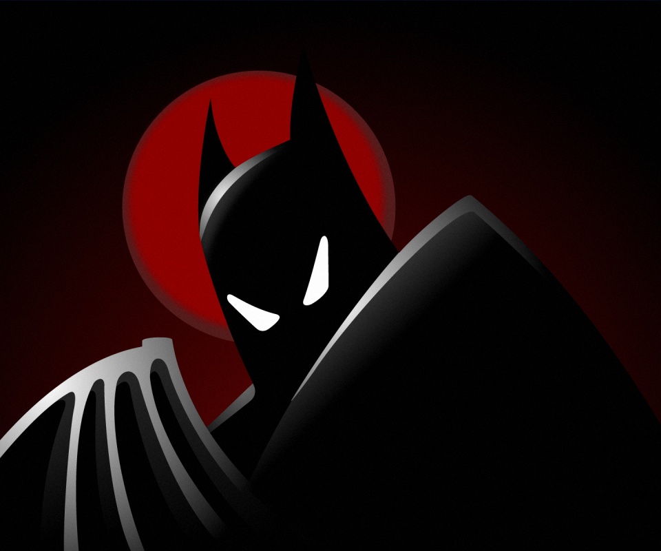 Заставка мультфильма о Бэтмене обои