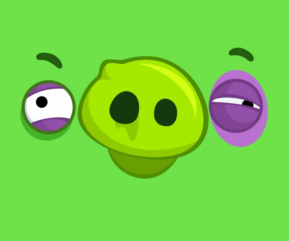 Свинья из Angry Birds обои