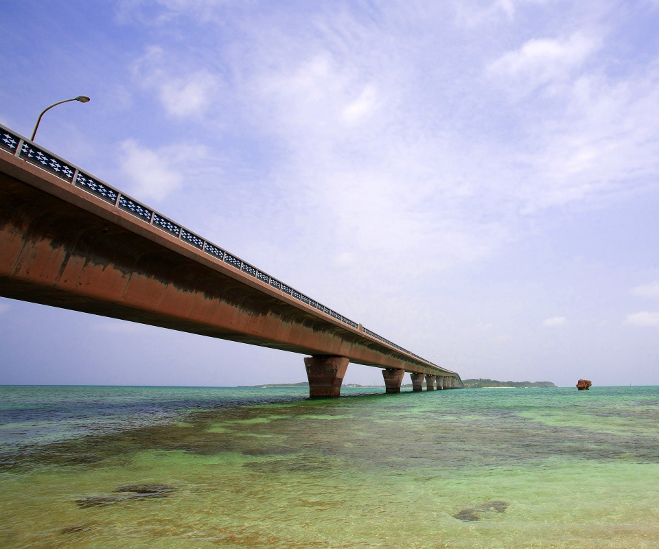 Мост до острова обои