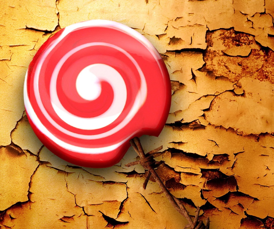 Леденец на палочке обои