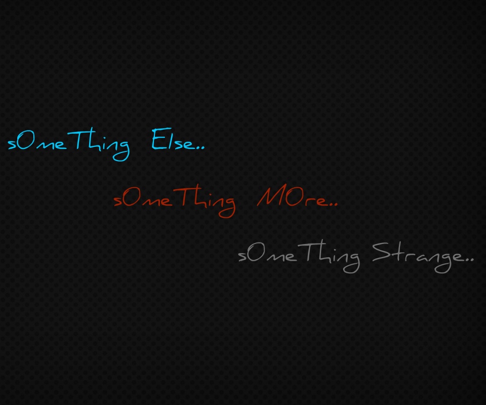 Some thing обои