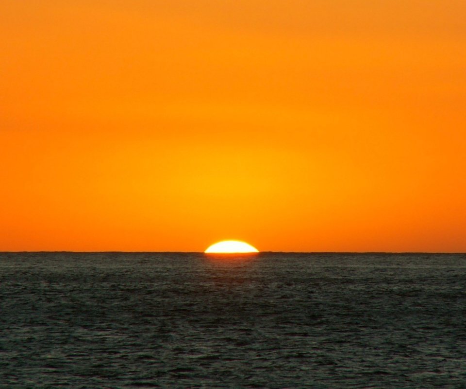 Идеальный закат обои