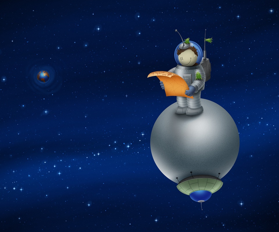 На маленькой планете обои