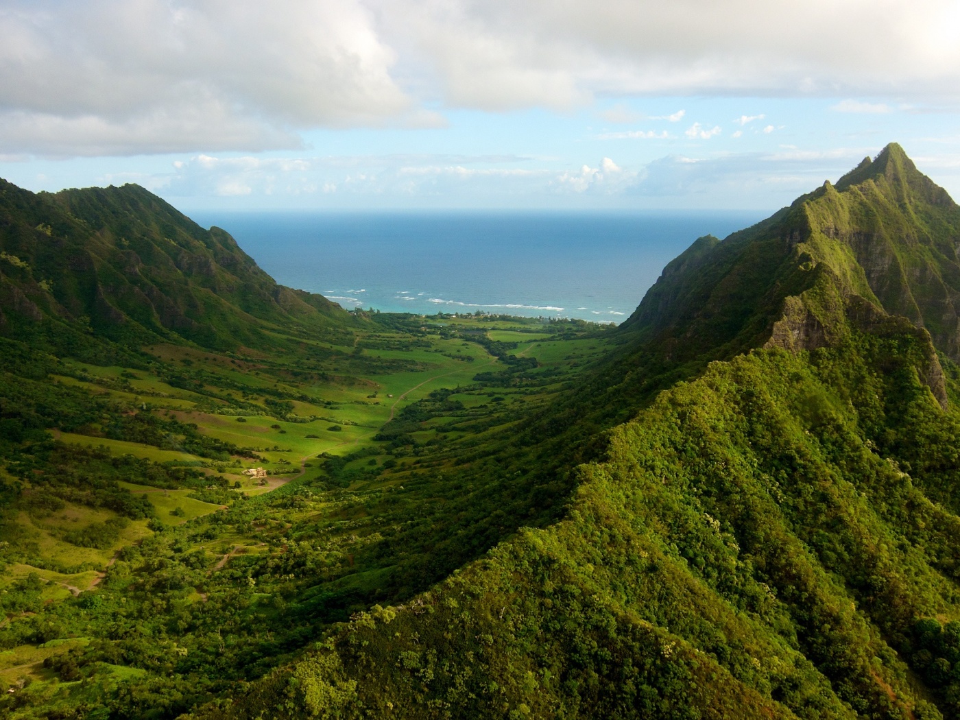 Горный хребет обои