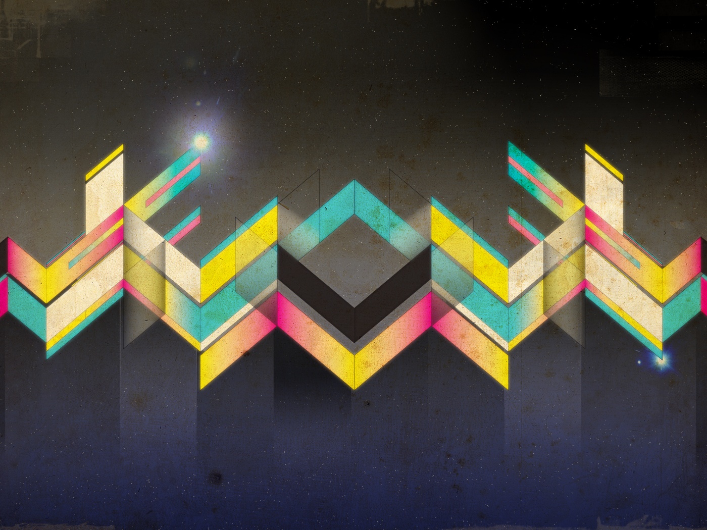 Кубический арт обои