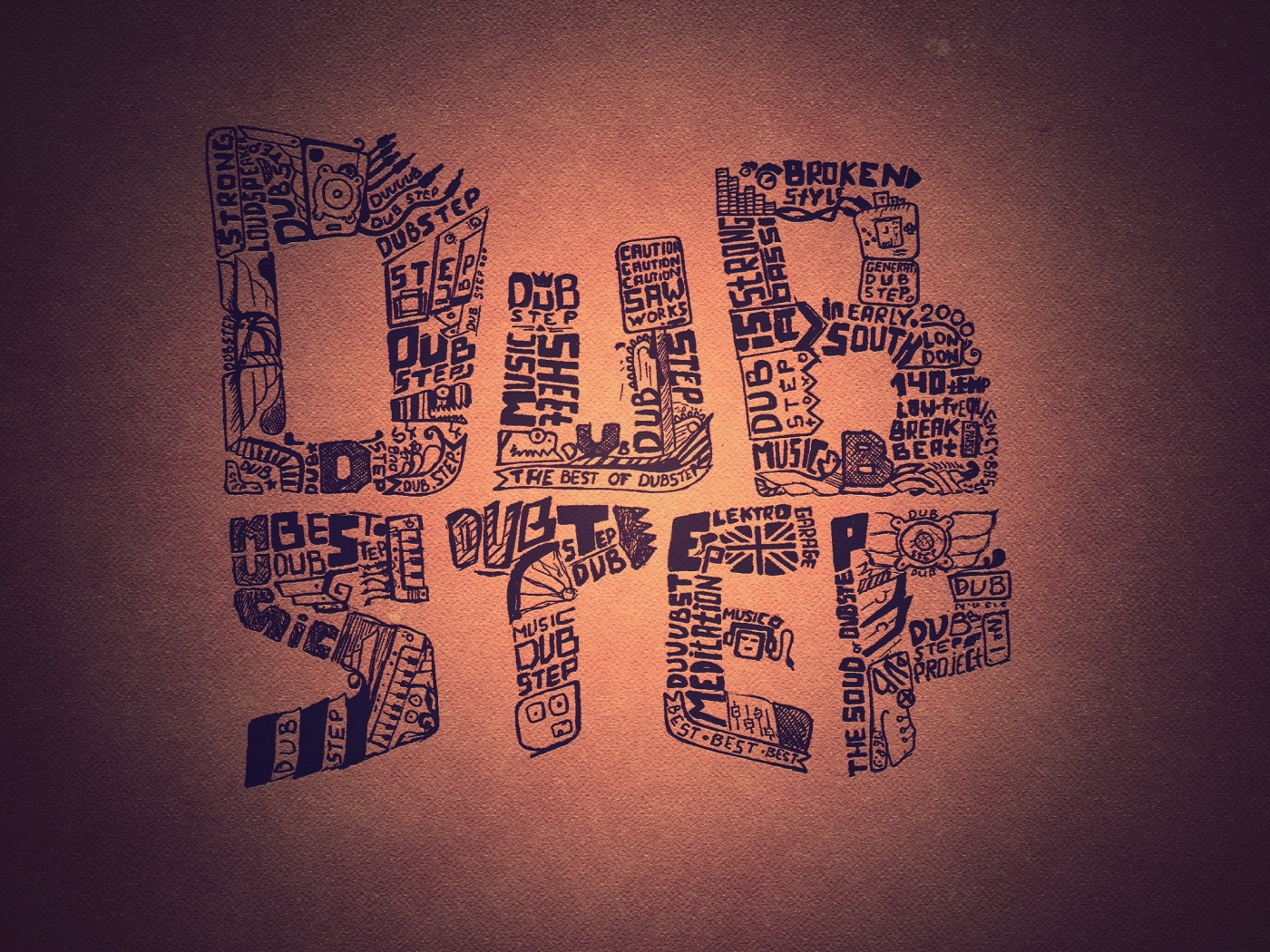 Дабстеп коллаж обои