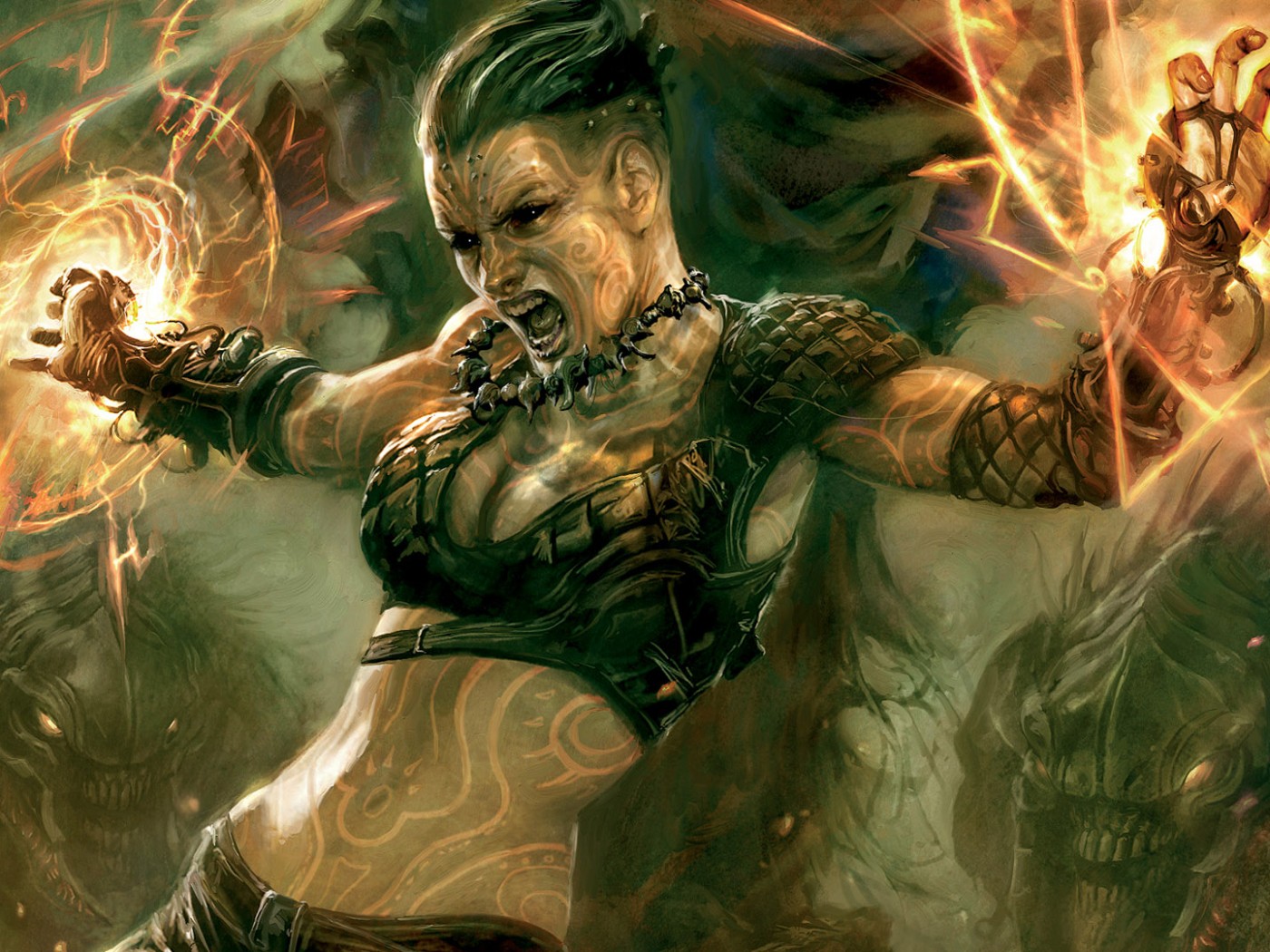 Колдунья обои