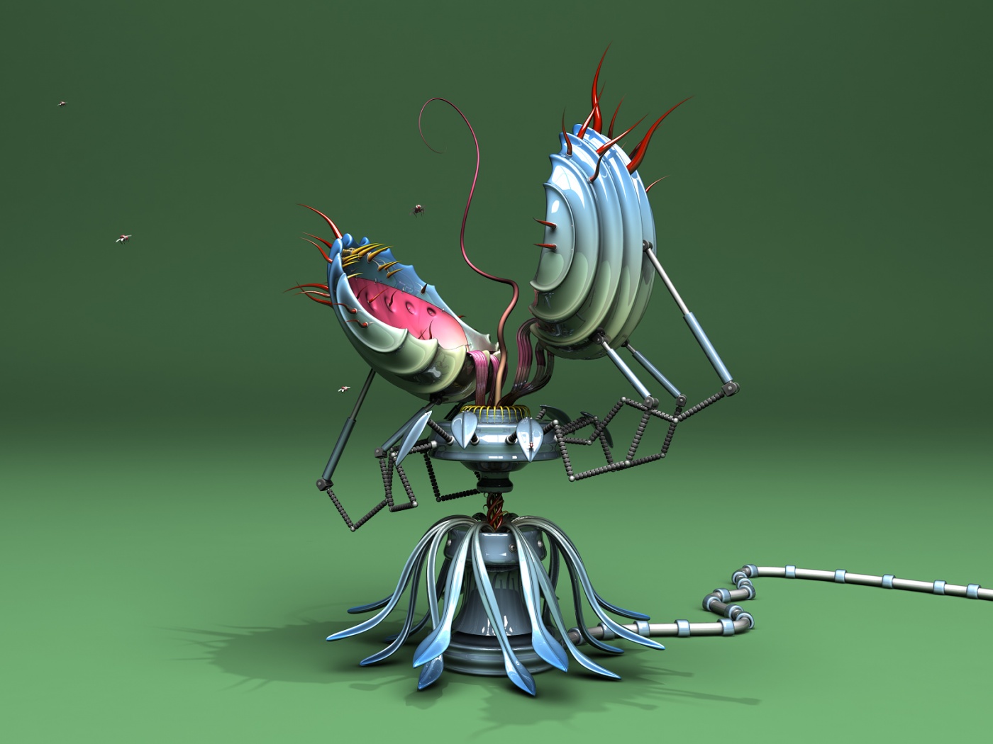 Механическая венерина мухоловка обои