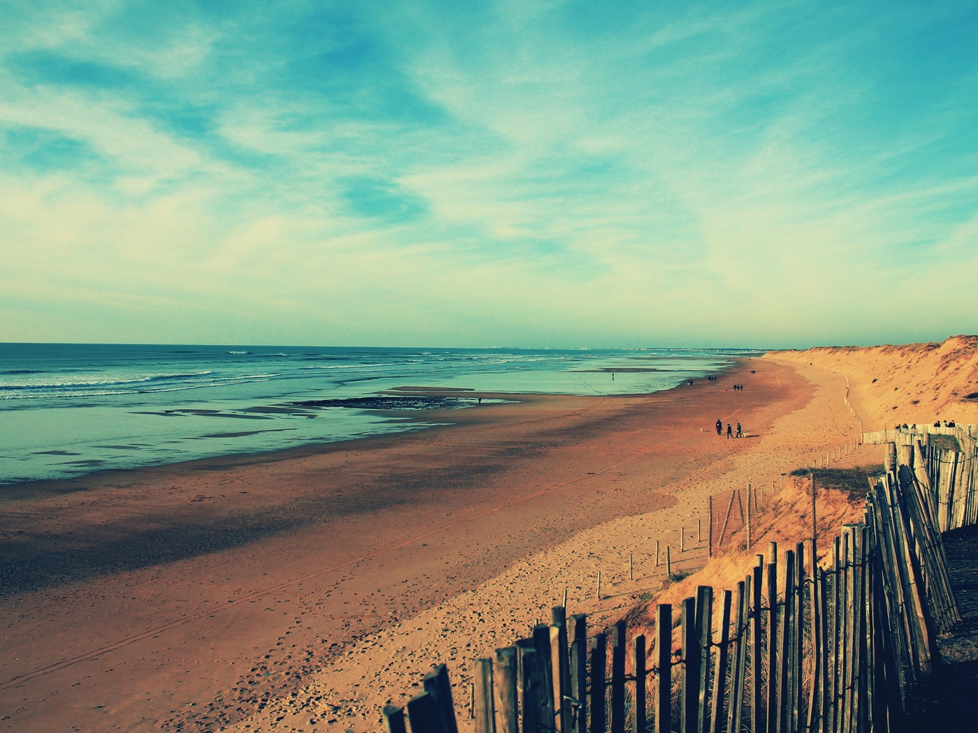 Обмелевший берег обои