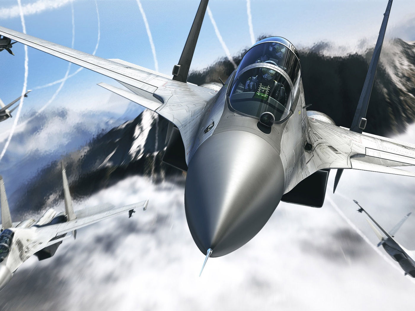 Истребители из игры Tom Clancy Haws 2 обои