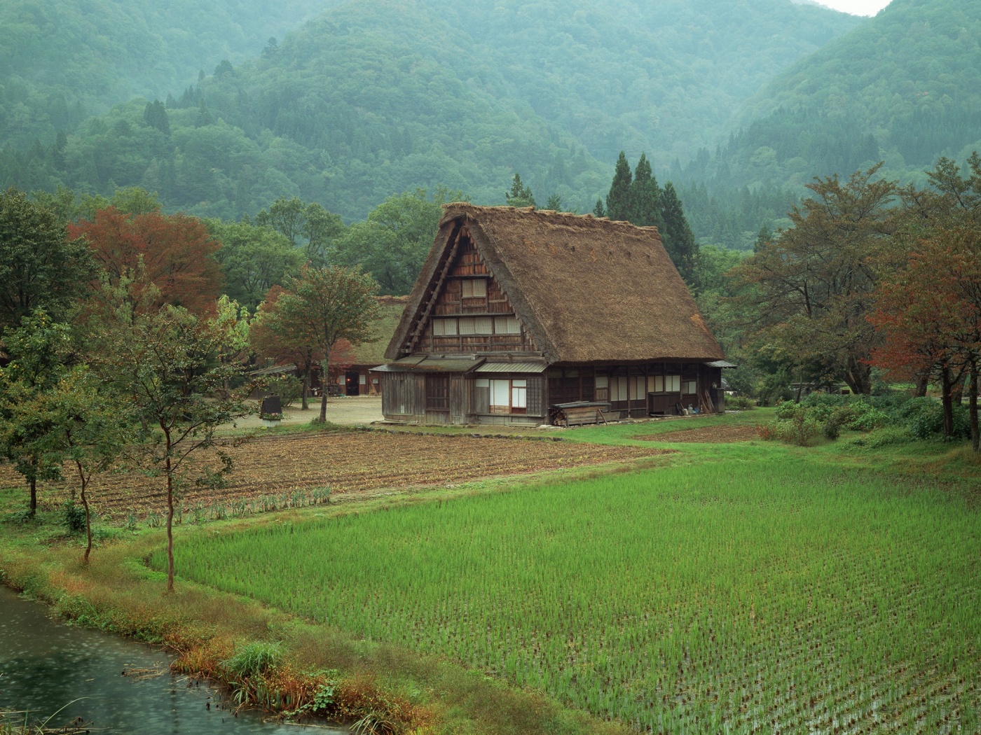 Фермерский дом обои