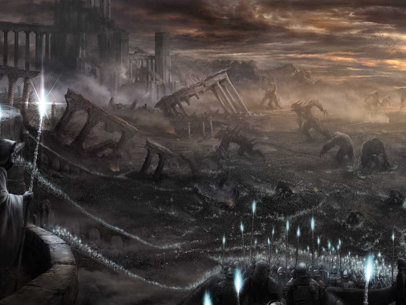 Добро против зла обои