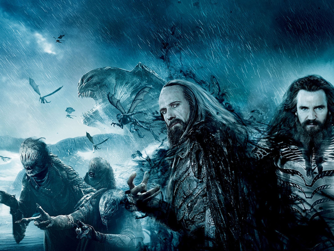 Зевс и Аид из фильма Битва Титанов обои