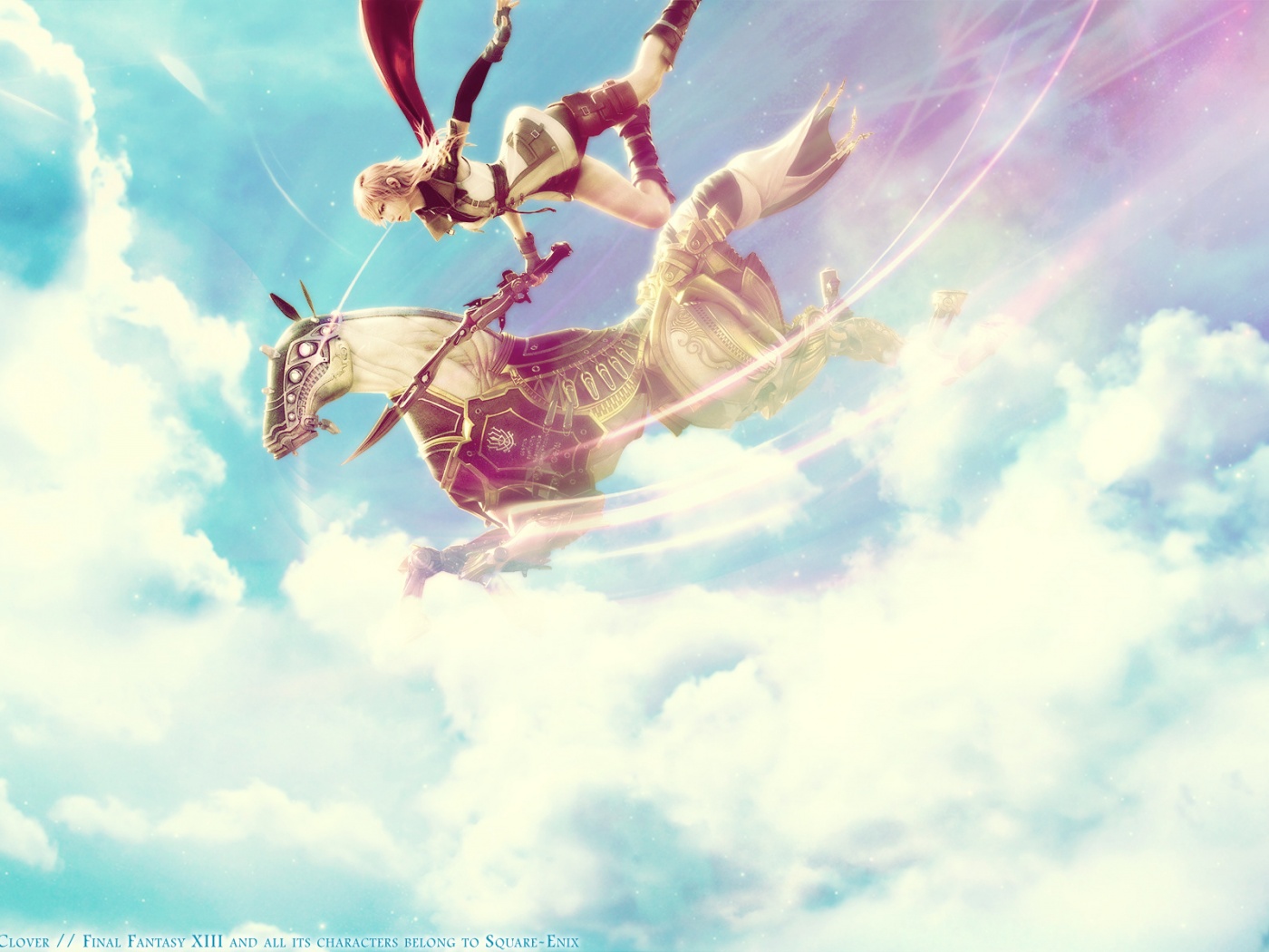 Девушка из Final Fantasy XIII обои