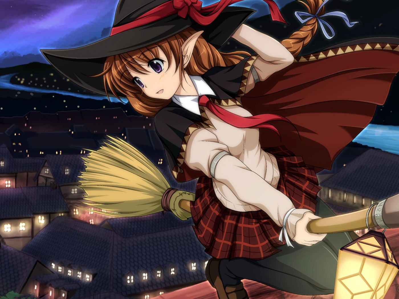 Эльфийская ведьмочка обои