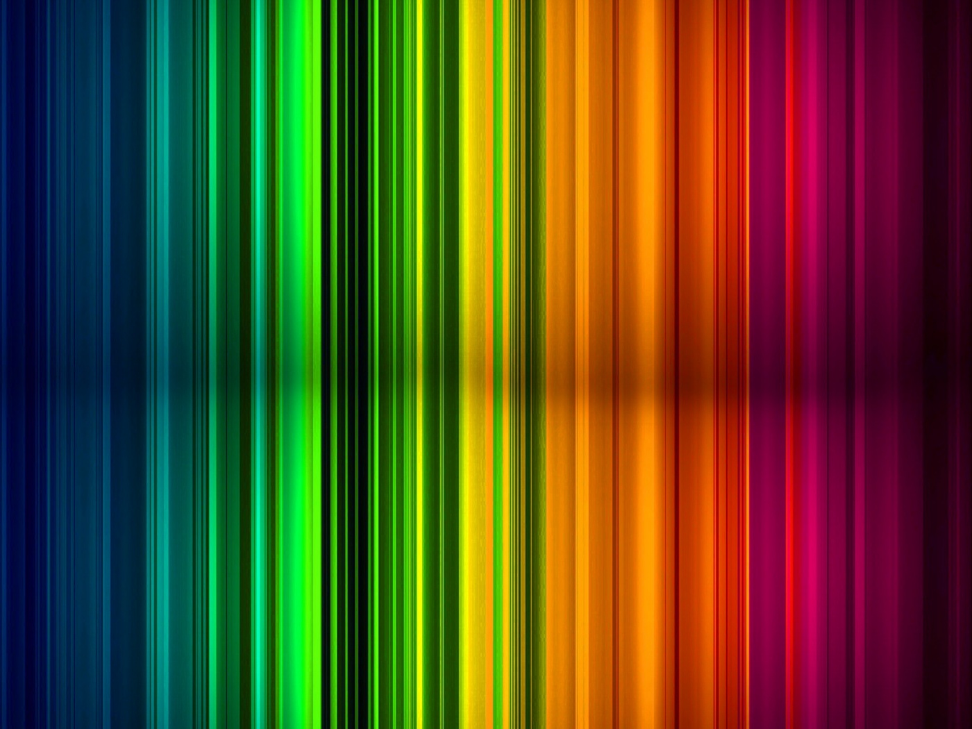 Вертикальные радужные полосы обои