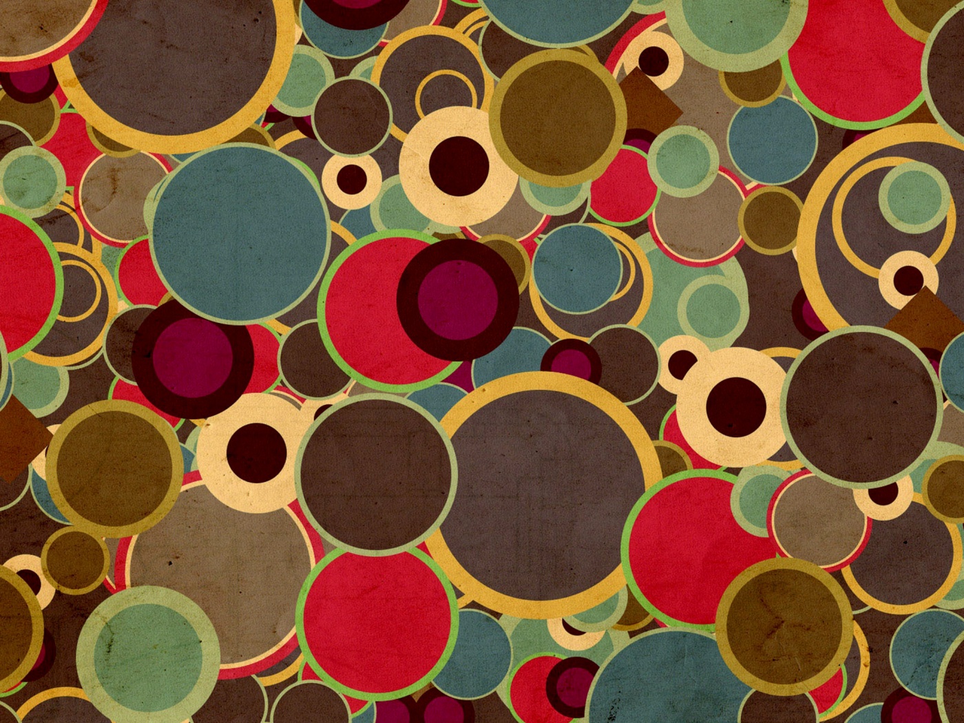 Цветные круги обои