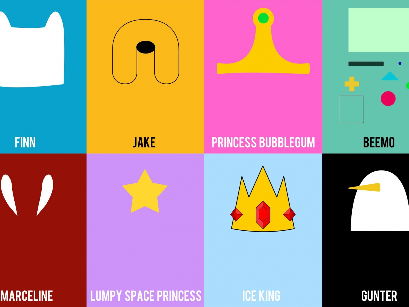 Время приключений схематично обои