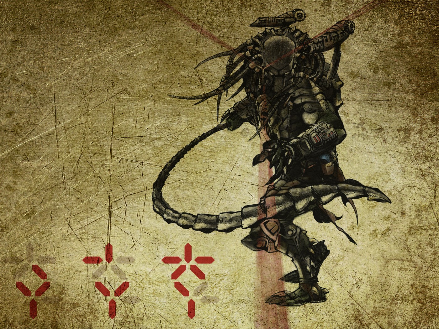 Хищник обои