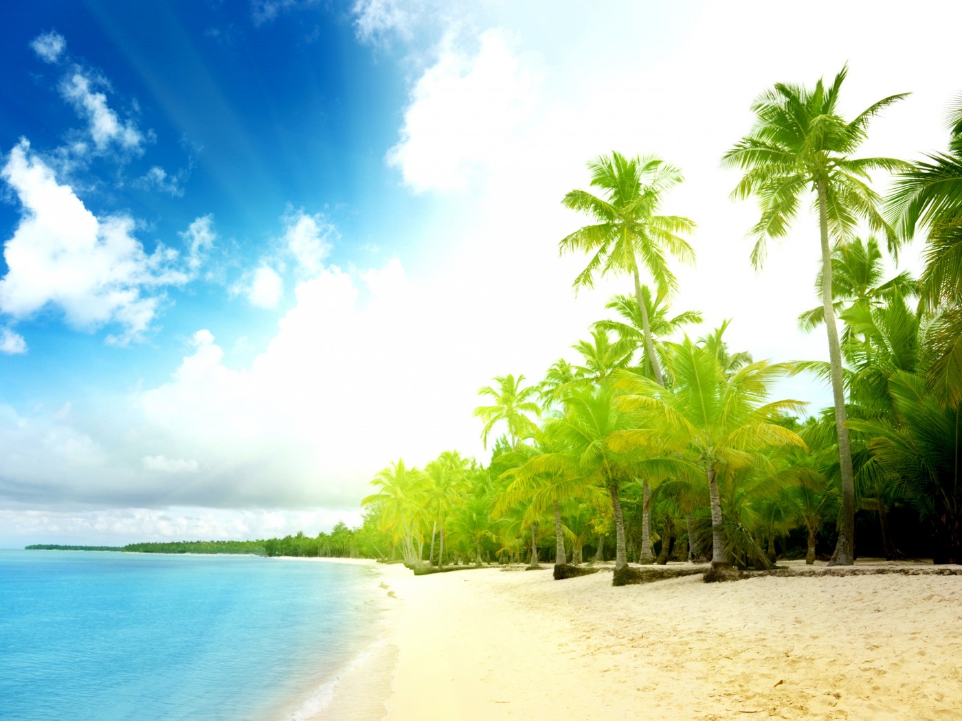 Тропическое побережье обои