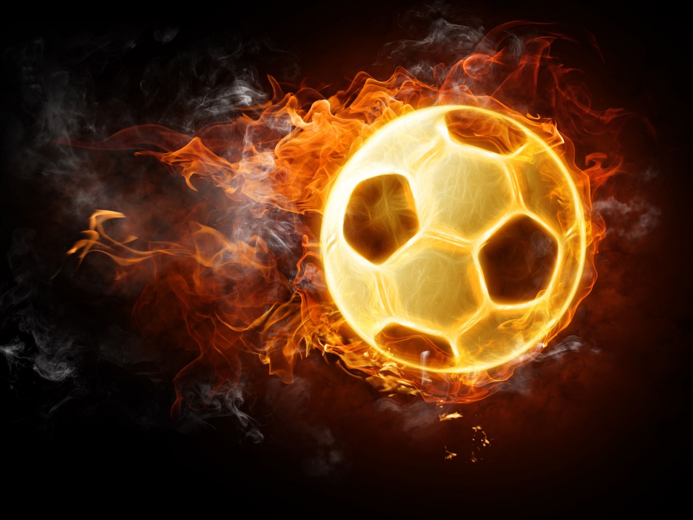 Огненный мяч обои