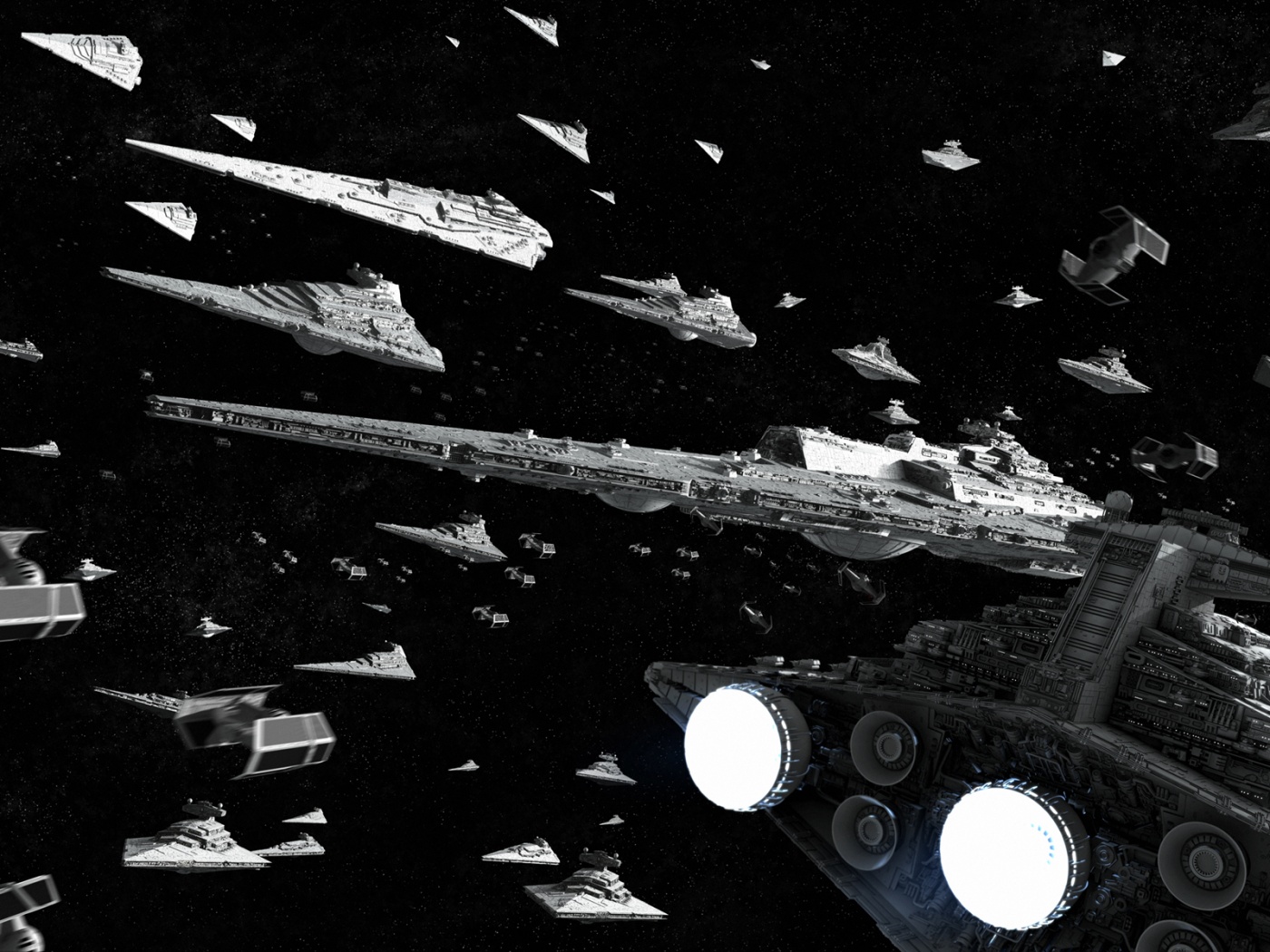 Имперский флот обои