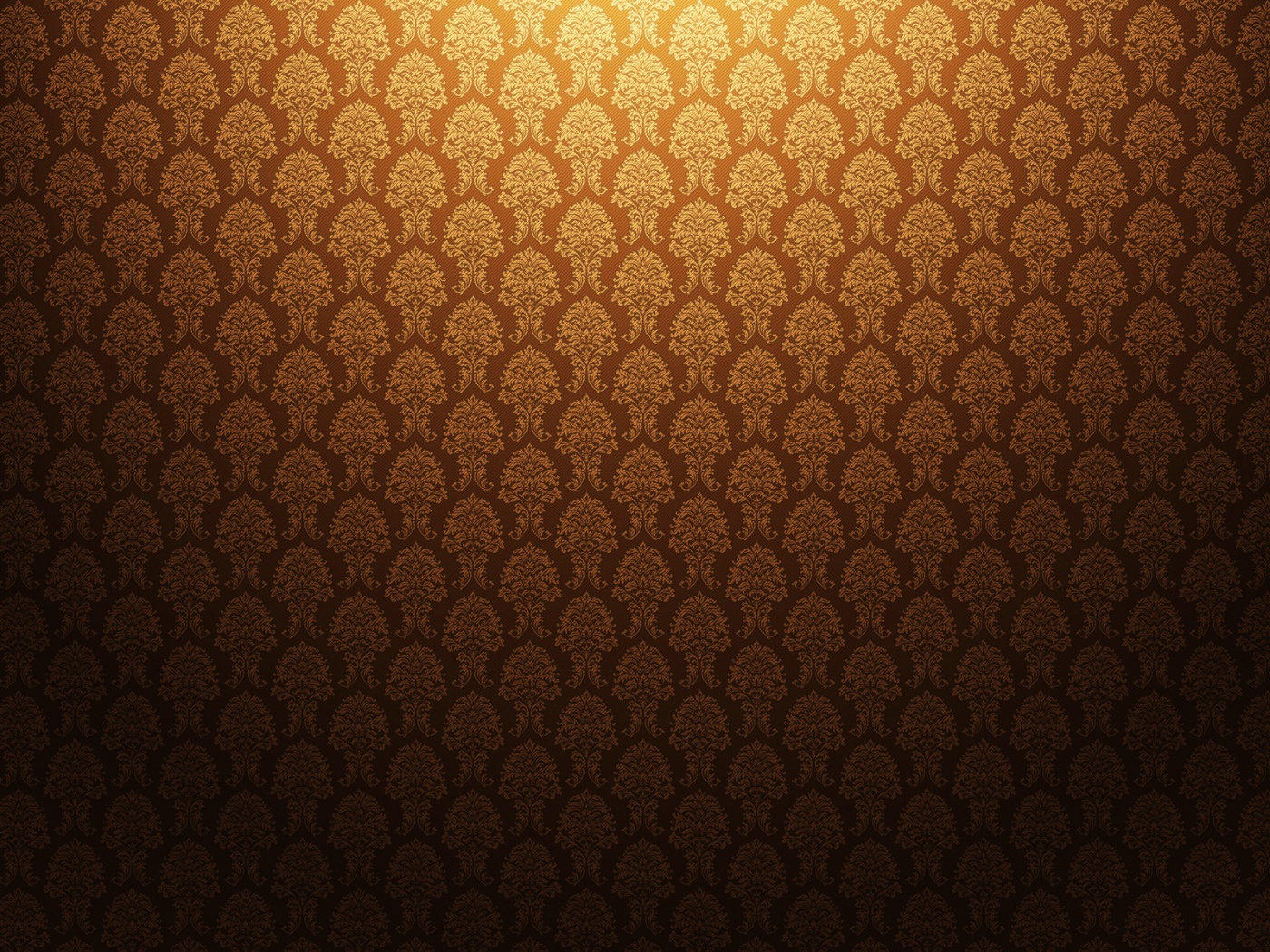 Оранжевые узоры обои