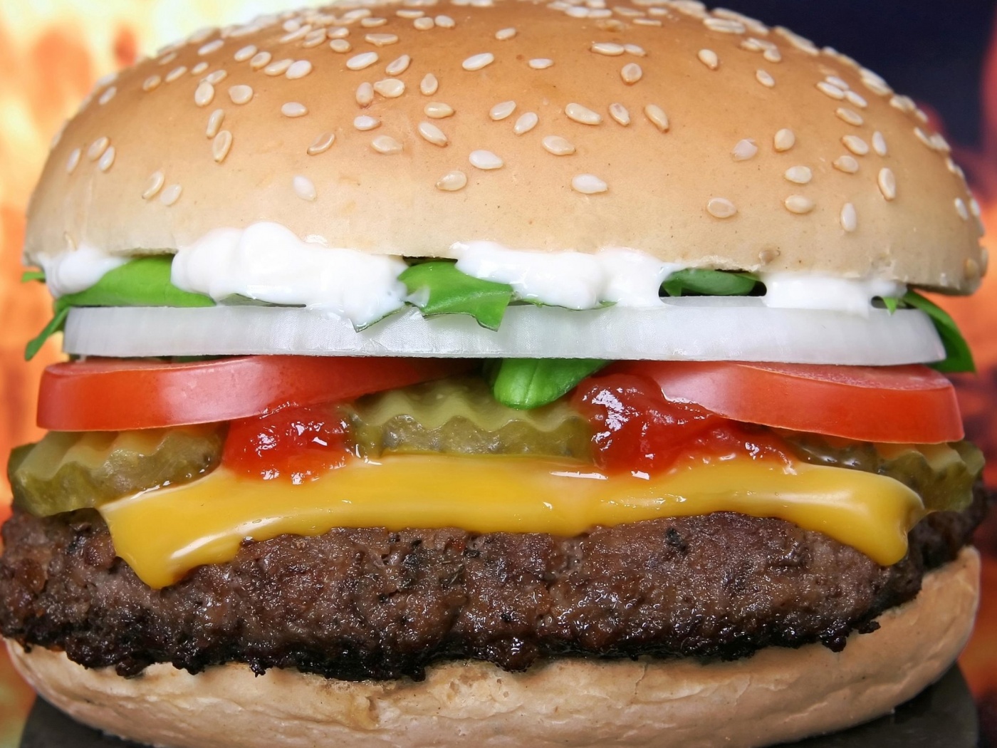 Чизбургер обои