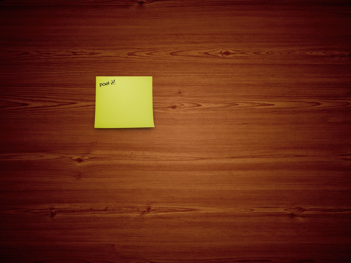 Стикер Post it! обои