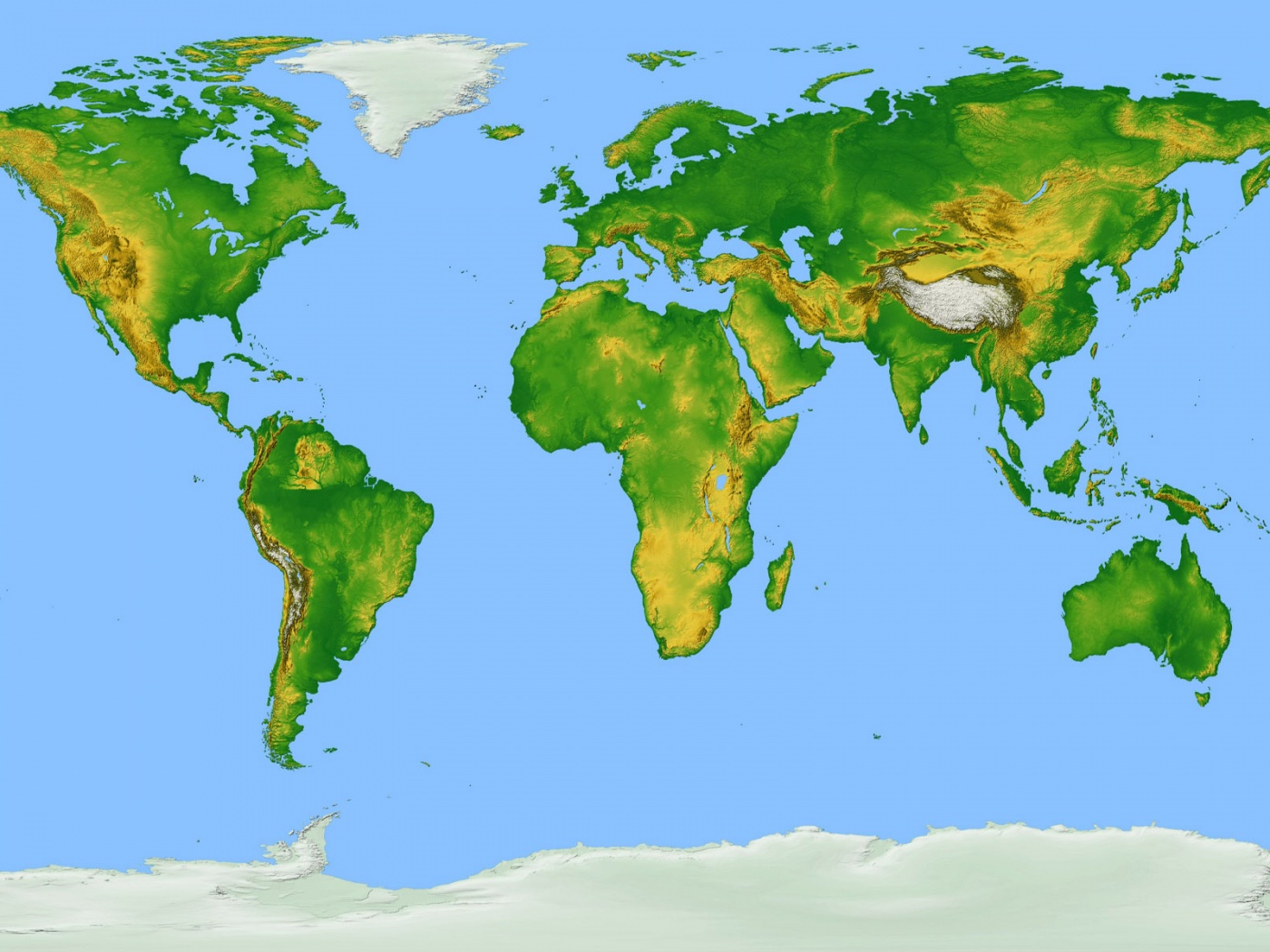 Карта мира обои