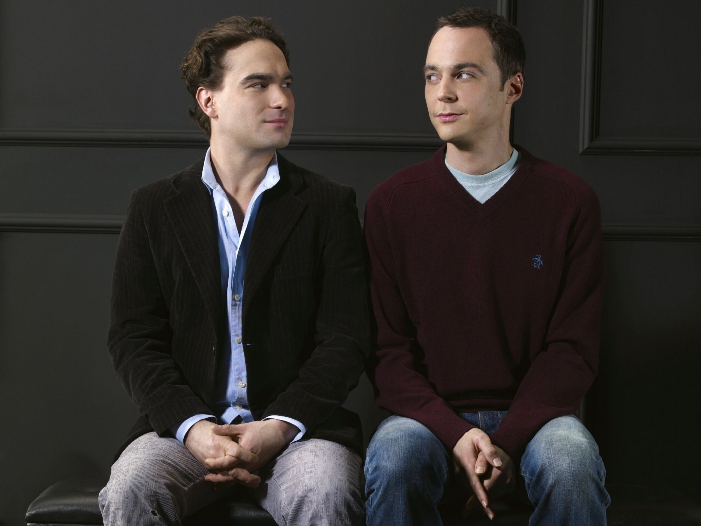 Шелдон Купер и Леонард Хофстедер обои