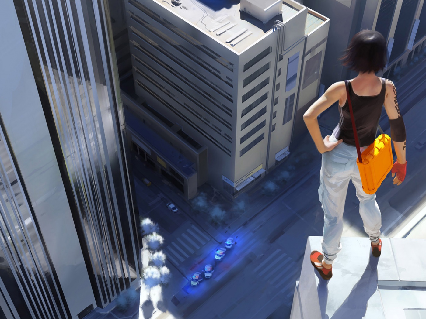 Фейт из Mirrors Edge обои