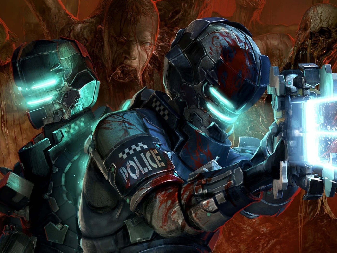 Dead Space полиция обои