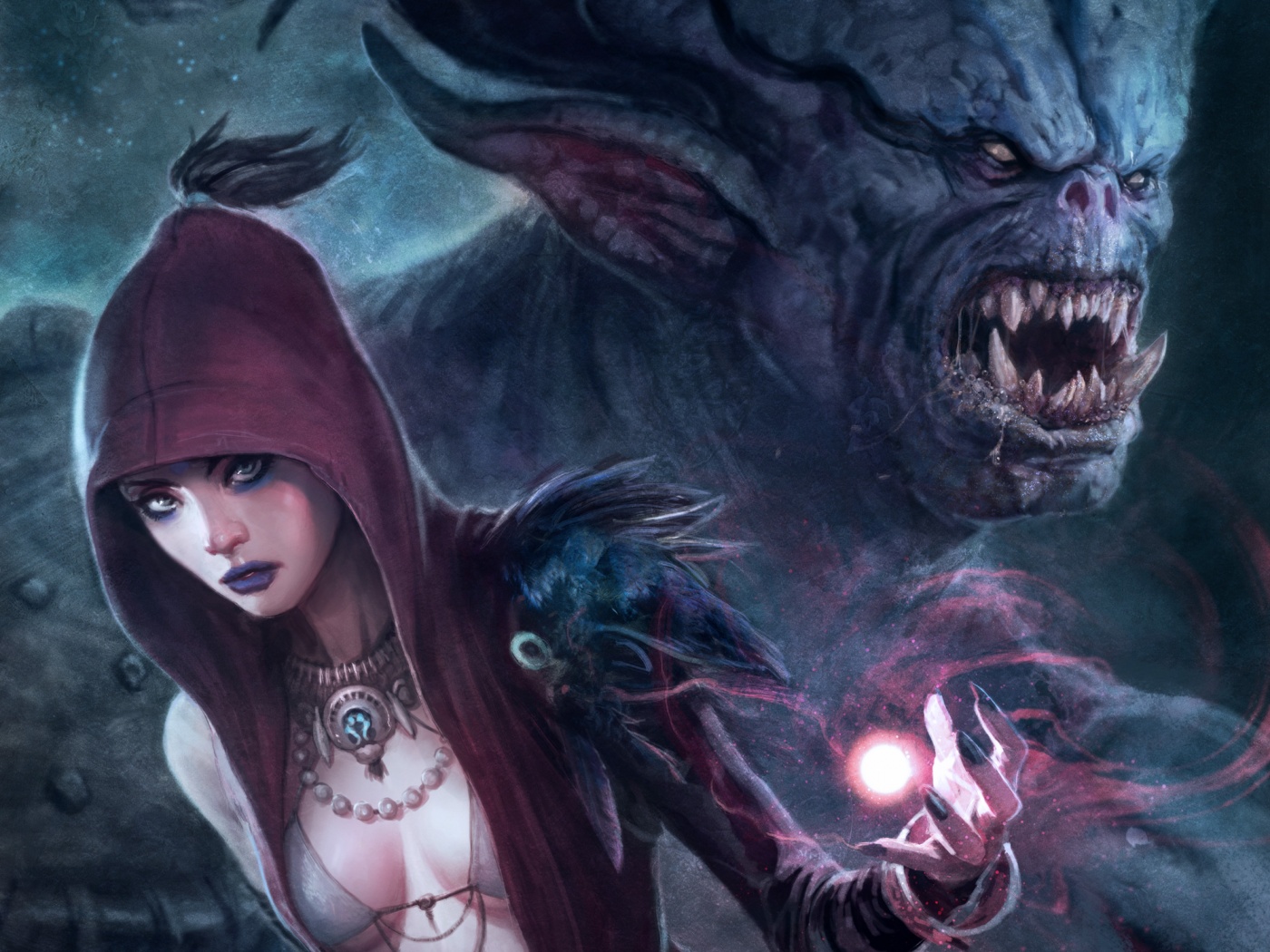Морриган и порождение тьмы обои