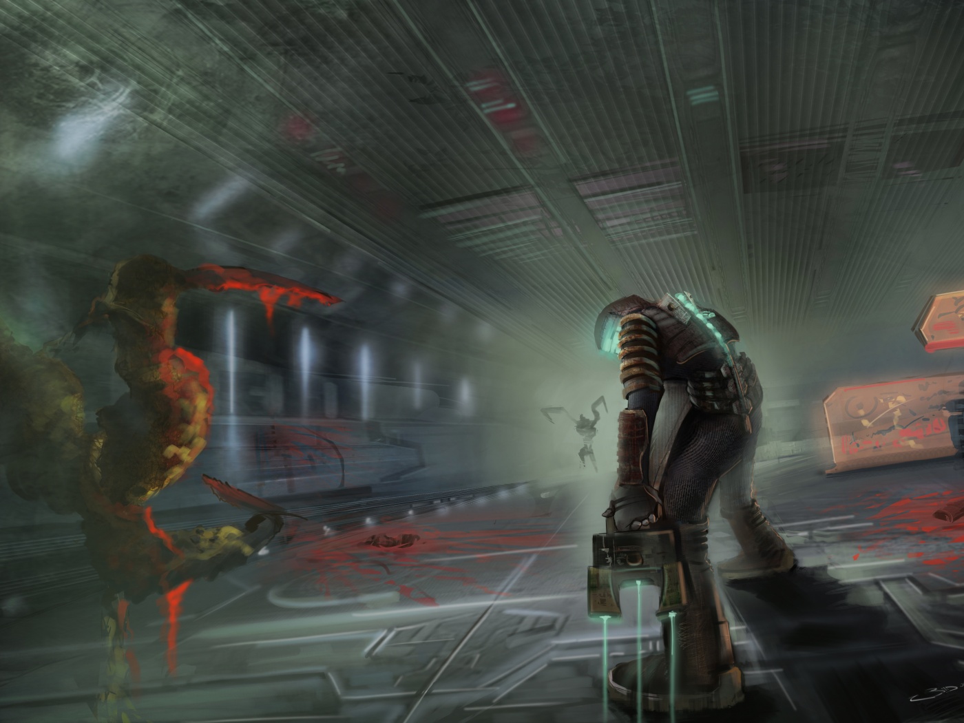 Фан арт Dead Space обои