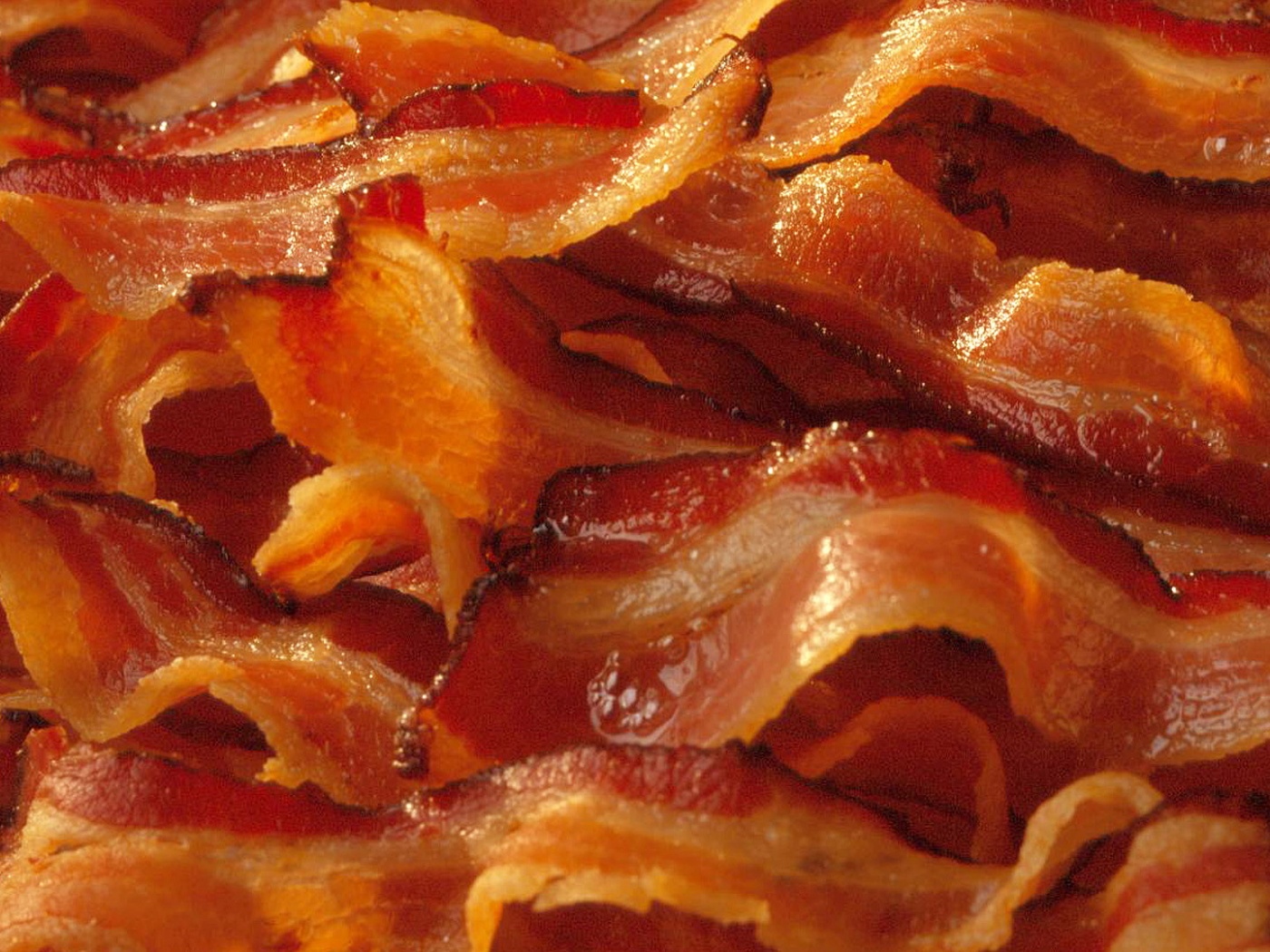 Вкусный жаренный бекончик обои