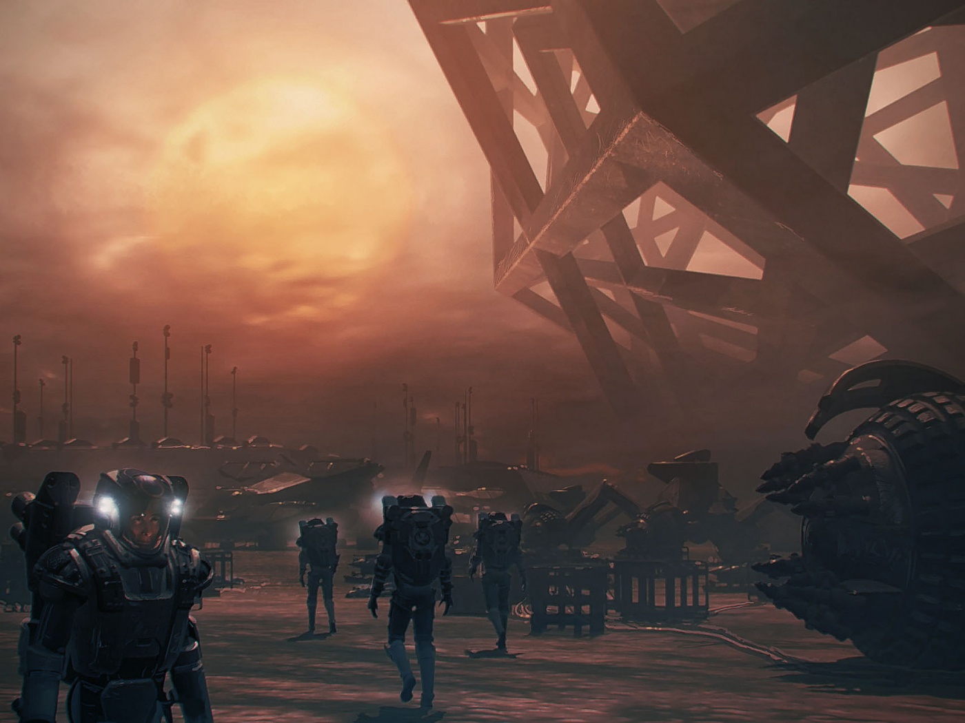 На другой планете обои